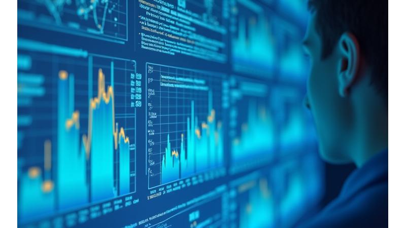 Interface de logiciel de modélisation climatique affiche des graphiques et des données complexes
